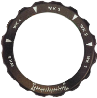 Grokinsky-variable camber flap ring 57 mm engraved